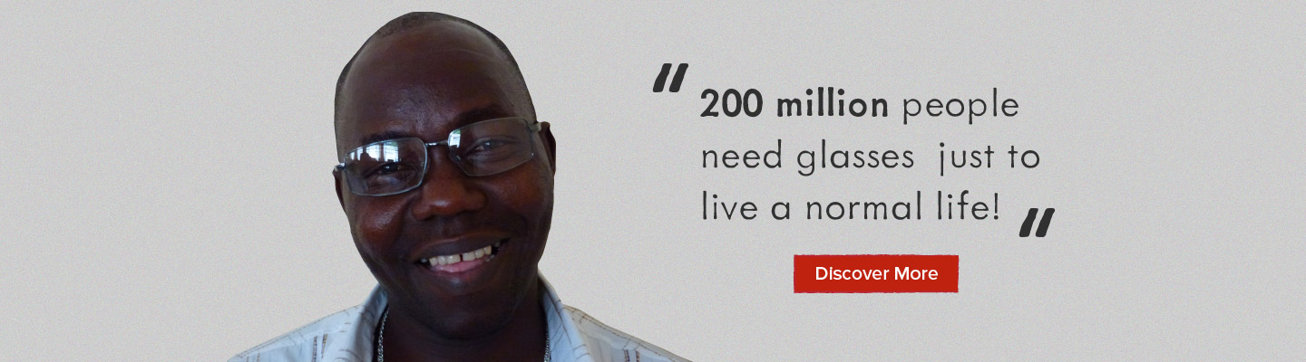 200 Million people need glasses...